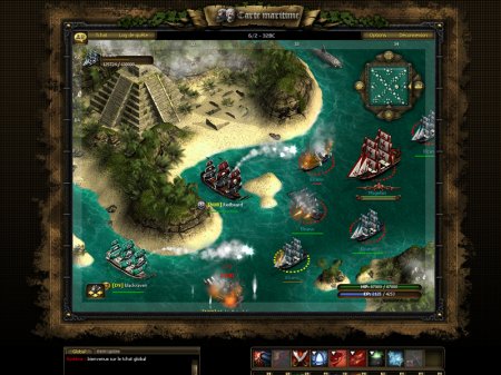 Браузерная игра про пиратов Seafight