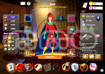 Hero Zero – браузерная онлайн игра ММОРПГ
